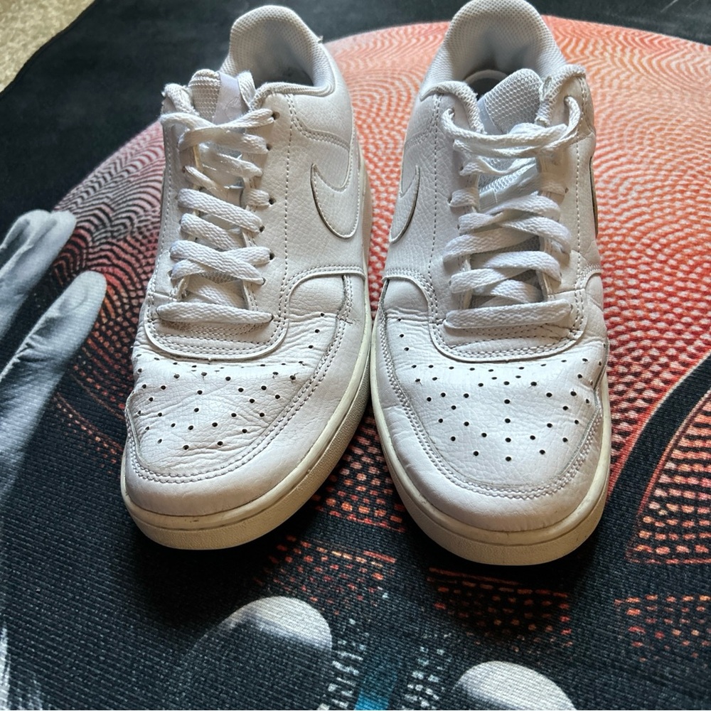 Size 9 - Nike Court Vision Low Triple White